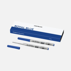 Σετ ανταλλακτικά Mont Blanc Ballpoint Royal Blue F 2 τεμ
