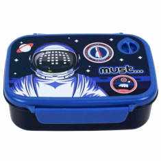 Σετ φαγητοδοχείο 800ml - παγούρι ανοξείδωτο 500ml Must Astronaut