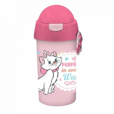 Σετ φαγητοδοχείο 800ml - παγούρι πλαστικό 500ml Must Marie Cat