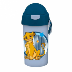 Σετ φαγητοδοχείο 800ml - παγούρι πλαστικό 500ml Must Lion King