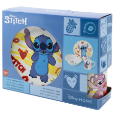 Σετ φαγητού Lilo and Stitch Heart πορσελάνη