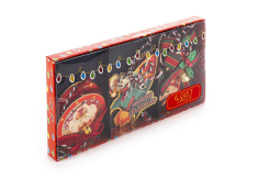 Σετ gift tag Tri-Coastal Santa 6 τεμ