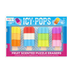 Σετ γόμες Icy Pops Scented Puzzle Scented 4 τεμ