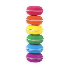 Σετ γόμες Macaron Vanilla Scented 6 τεμ