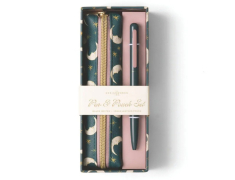 Σετ κασετινάκι με στυλό Designworks Ink Teal Moon