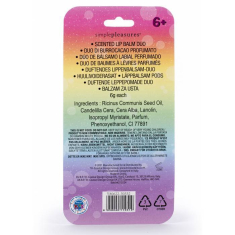 Σετ Lip balm Tri-Coastal Panda 6gr 2τεμ