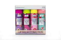 Σετ lip balms Tri-Coastal 4τεμ. x 9g Fruits