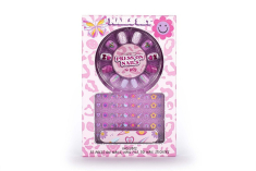 Σετ μανικιούρ Tri-Coastal με 12 αυτοκόλλητα νύχια, λίμα και 50 αυτοκόλλητα νυχιών