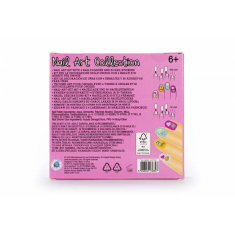 Σετ μανικιούρ Tri-Coastal Smile 4τεμ. βερνίκια νυχιών και 50 αυτοκόλλητα νυχιών