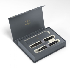 Σετ Parker ΙΜ Πένα Core Metal Black BT & στυλό