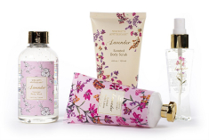 Σετ περιποίηση σώματος Tri-Coastal Rose mist 65ml, body lotion 90ml, body wash 150ml και body scrub