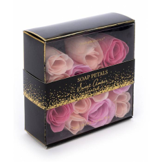 Σετ σαπούνια Tri-Coastal τριαντάφυλλα Sweet amber scented 36gr
