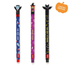 Σετ στυλό Legami με γόμα The boo crew 0.07 mm