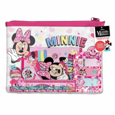 Σετ σχολικό Minnie σε τσαντάκι PVC