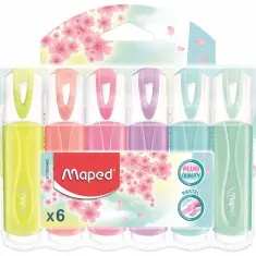 Σετ Υπογραμμιστές Maped pastel 6 τεμ