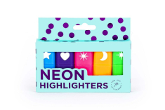 Σετ υπογραμμιστές Tri-Coastal mini neon 5 τεμ