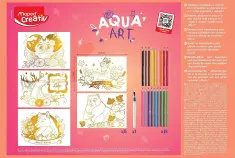 Σετ ζωγραφικής Maped Creative Aqua Art Ζώα του δάσους