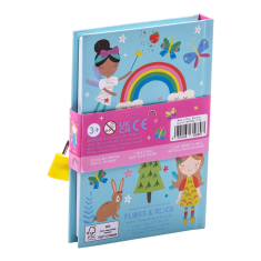 Σημειωματάριο Floss & Rock με Κλειδαριά Scented Rainbow Fairy