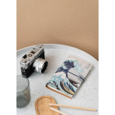 Σημειωματάριο Kokonote Hokusai travel δερματίνη 12x20