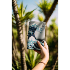 Σημειωματάριο Kokonote Hokusai travel δερματίνη 12x20