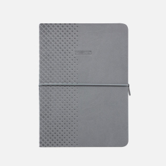Σημειωματάριο MakeNotes Α5 Synthetic Leather Graphite