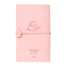 Σημειωματάριο Pusheen με δερματίνη 12x20