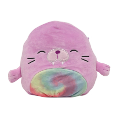 Squishmallows λούτρινο Rou Ο μωβ θαλάσσιος ίππος 19εκ.