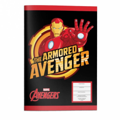 Τετράδιο καρφίτσα Avengers 17x25 40Φ.