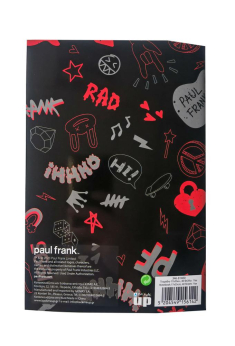 Τετράδιο καρφίτσα BMU Paul Frank Digital - Skate 17x25 40Φ.
