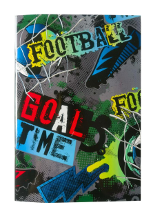 Τετράδιο καρφίτσα BMU T-Rex - Goal 17x25 40Φ.