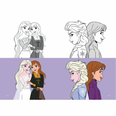 Τετράδιο καρφίτσα Frozen 2 17x25 40Φ.