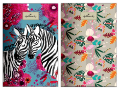 Τετράδιο καρφίτσα Hallmark Love Zebra - Bug 17x25cm