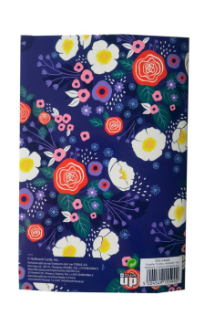 Τετράδιο καρφίτσα Hallmark Zebra - Heart Dots 17x25 40Φ.