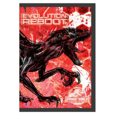 Τετράδιο καρφίτσα Jurassic World 17X24 40φ
