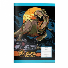 Τετράδιο καρφίτσα Jurassic World 17x25 40Φ.