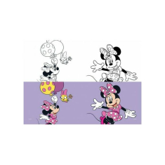Τετράδιο καρφίτσα Minnie 17x25 40Φ.