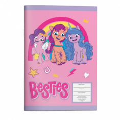 Τετράδιο καρφίτσα My Little Pony 17x25 40Φ.