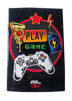 Τετράδιο καρφίτσα No Fear Jaguar - Play Game 17x25 40Φ.