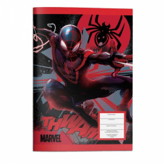 Τετράδιο καρφίτσα Spiderman 17x25 40Φ.