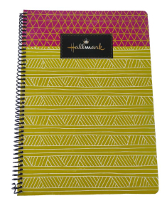 Τετράδιο σπιράλ Hallmark Animal Print - Live Work 2 θεμάτων A4