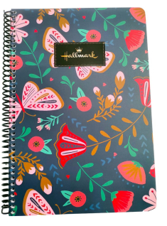 Τετράδιο σπιράλ Hallmark Butterfly - Grind 2 θεμάτων 17x25 70φ.