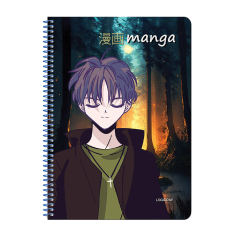 Τετράδιο σπιράλ Manga 2 θεμ. A4 60Φ/70gr
