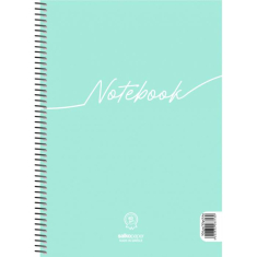 Τετράδιο σπιράλ Notebook 3 θεμάτων 17x25 (Διάφορα χρώματα)