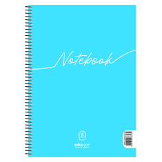 Τετράδιο σπιράλ Notebook 3 θεμάτων A4 (Διάφορα Χρώματα)