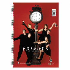 Τετράδιο σπιράλ Salko Friends Vol.2 2 θεμάτων 17x25