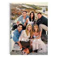 Τετράδιο σπιράλ Salko Friends Vol.2 2 θεμάτων Α4 διάφορα σχέδια