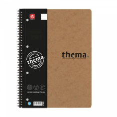 Τετράδιο σπιράλ Thema 2 θεμάτων πρεσπαν 17x25 4552-17