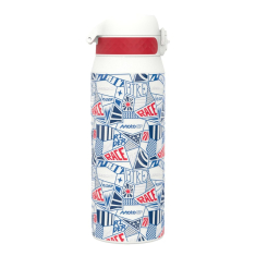 Θερμός μεταλλικός Ion8 με καλαμάκι MotoGP λευκό 750ml
