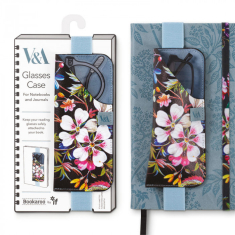 Θήκη γυαλιών και στυλό If Black Floral