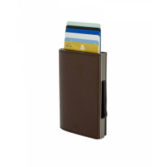 Θήκη Πιστωτικών OGON Cascade Slim αυτοματοποιημένη Brown Cascade